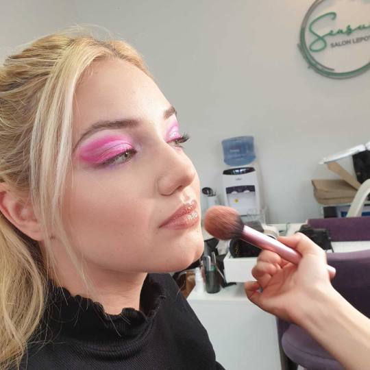 Sensus #beograd Make-up / šminkanje Profesionalno šminkanje + veštačke trepavice radna verzija