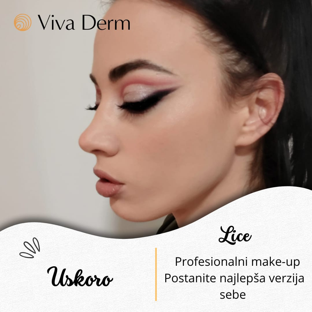 Viva Derm #beograd Make-up / šminkanje