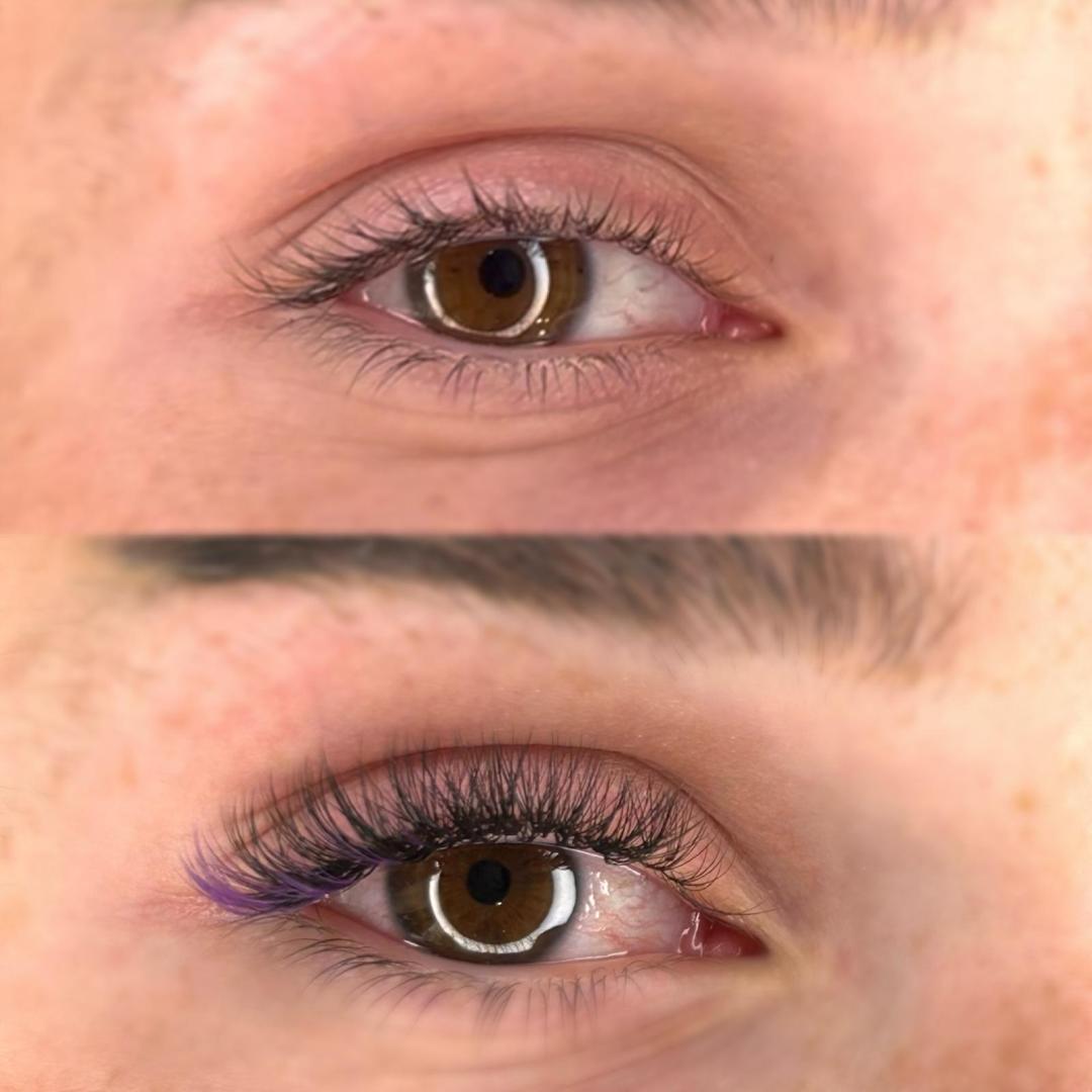 Latina beauty studio #beograd Nadogradnja trepavica Nadogradnja svilenih trepavica - 2D / 3D