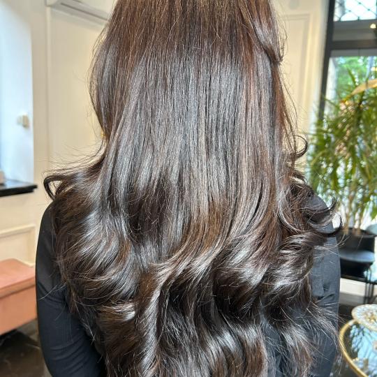 Esthetique Privé #beograd Šišanje Žensko šisanje +tretman za hidrataciju kose+ feniranje - sve 