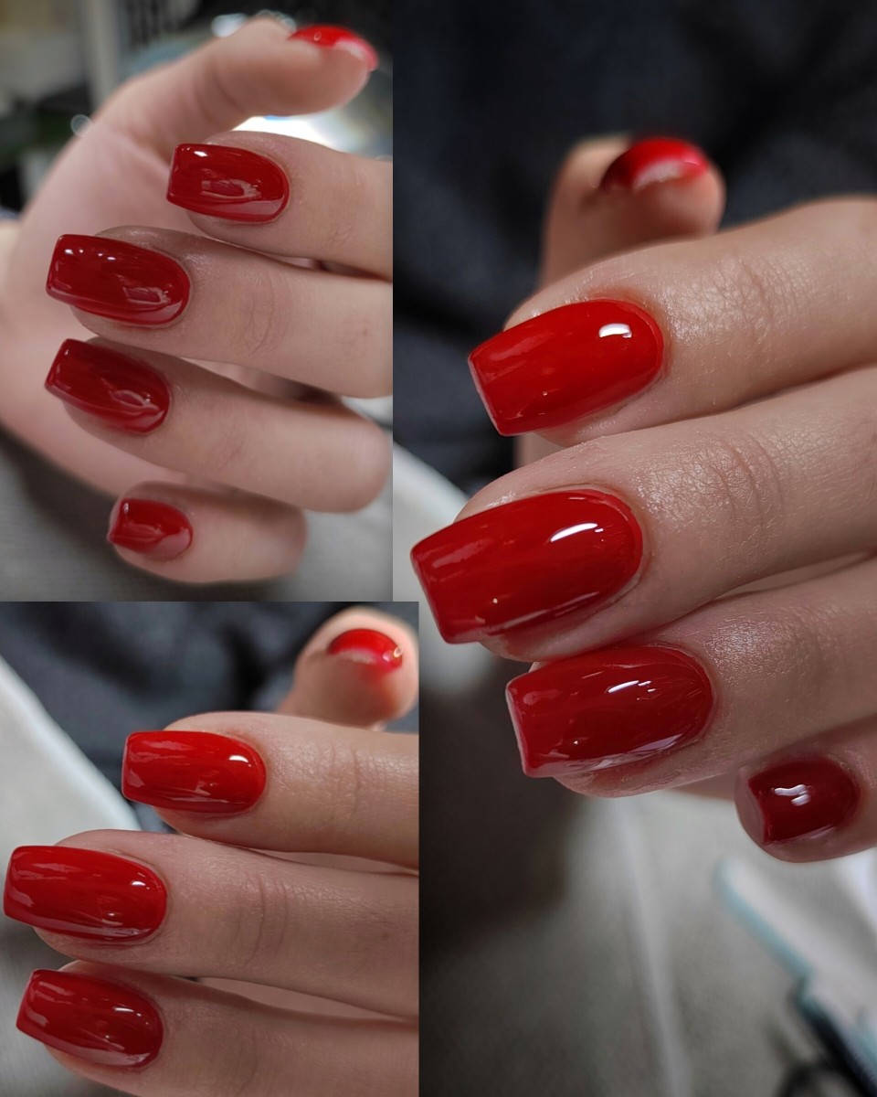 Headroom #beograd Ojačavanje noktiju Ojačavanje prirodnih noktiju gelom + boja / gel u boji - M dužina