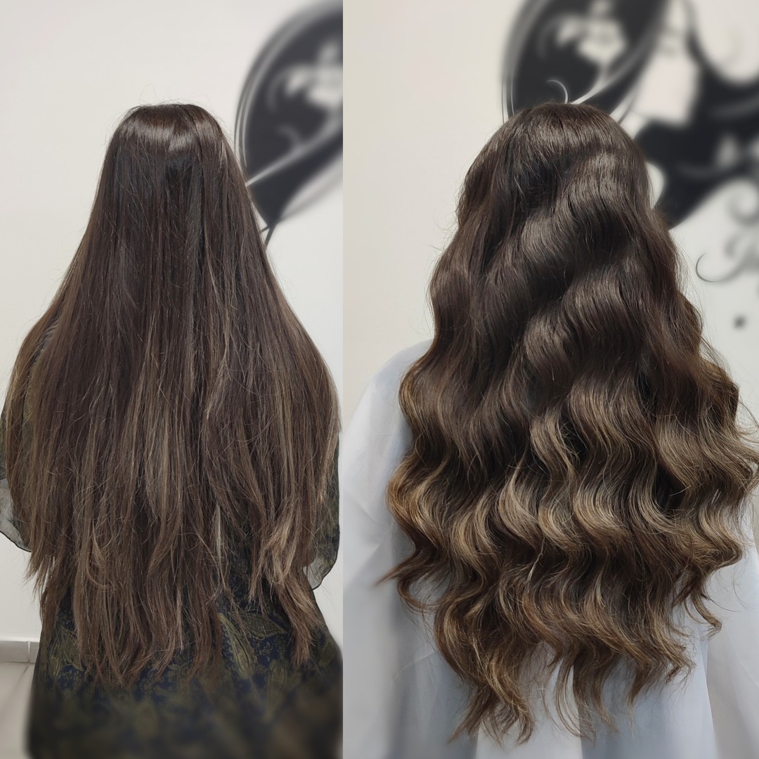Infinity Hair #novisad Feniranje i stilizovanje Holivudski talasi (bez pranja) - duga/extra duga kosa