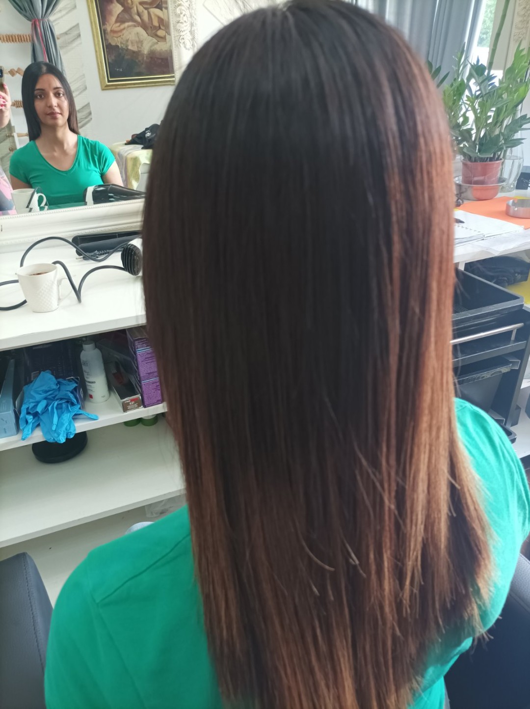 Shiny Look Gordina #nis Keratinski tretmani Keratinsko ispravljanje kose - duga tanka kosa