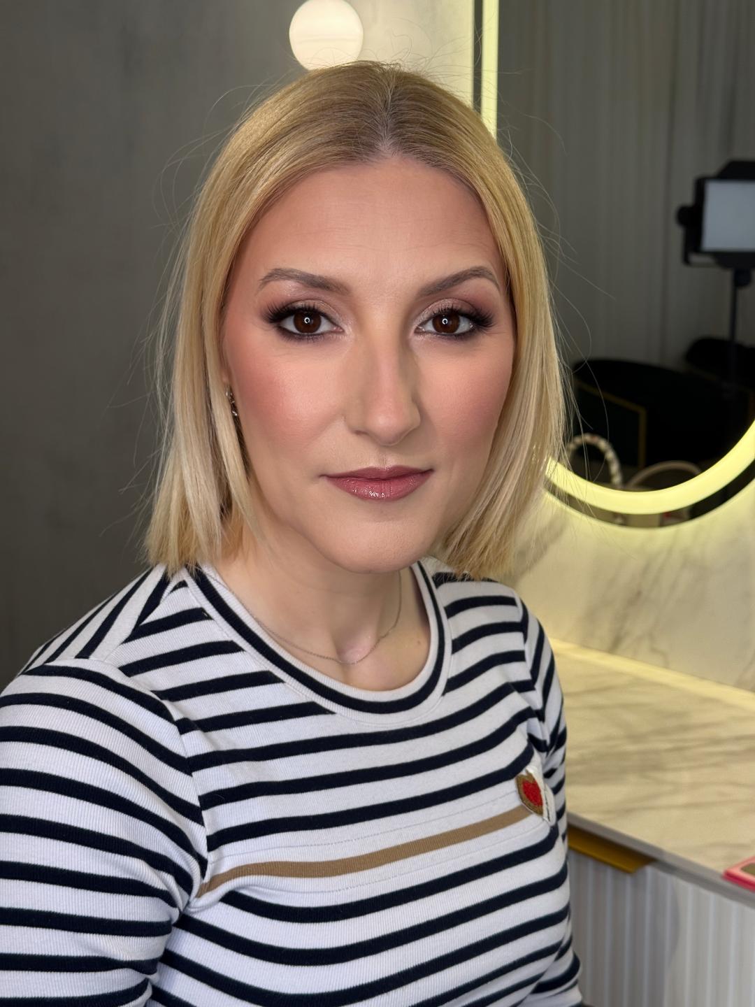 Ivana Vit #beograd Make-up / šminkanje Profesionalno šminkanje - glam šminka