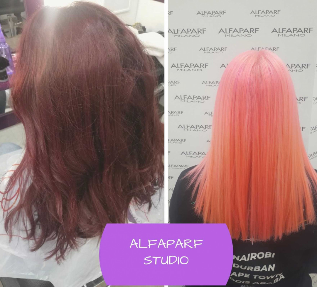 Alfaparf Studio #beograd Farbanje kose Farbanje cele dužine - duga kosa