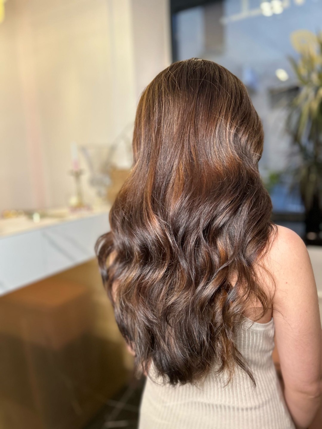 Esthetique Privé #beograd Feniranje i stilizovanje BALAYAGE + preliv +feniranje