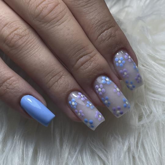 Elle beauty center #novisad Izlivanje noktiju Izlivanje noktiju - XL dužina