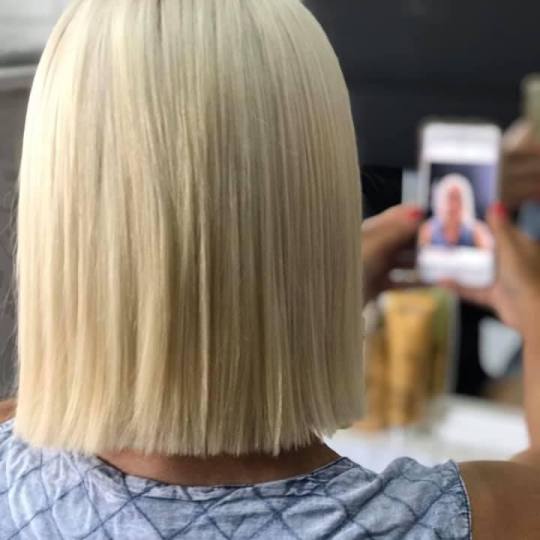 Estetic Studio 7 #beograd Farbanje kose Farbanje cele dužine - kratka kosa