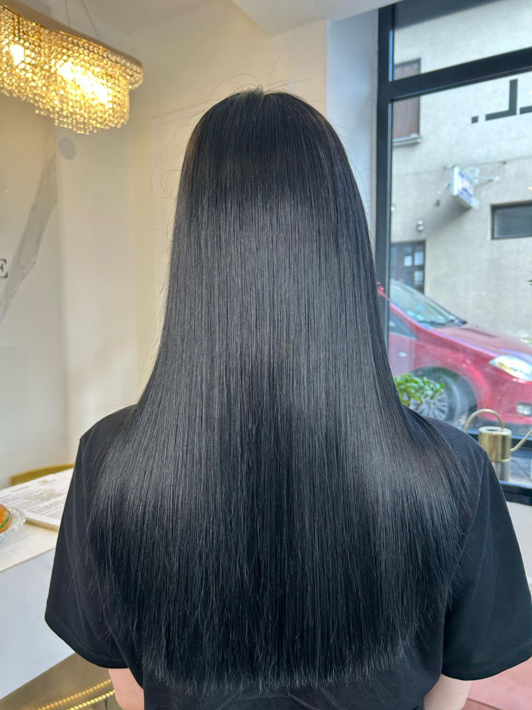 Esthetique Privé #beograd Keratinski tretmani Keratinsko ispravljanje kose KSILK - duga kosa