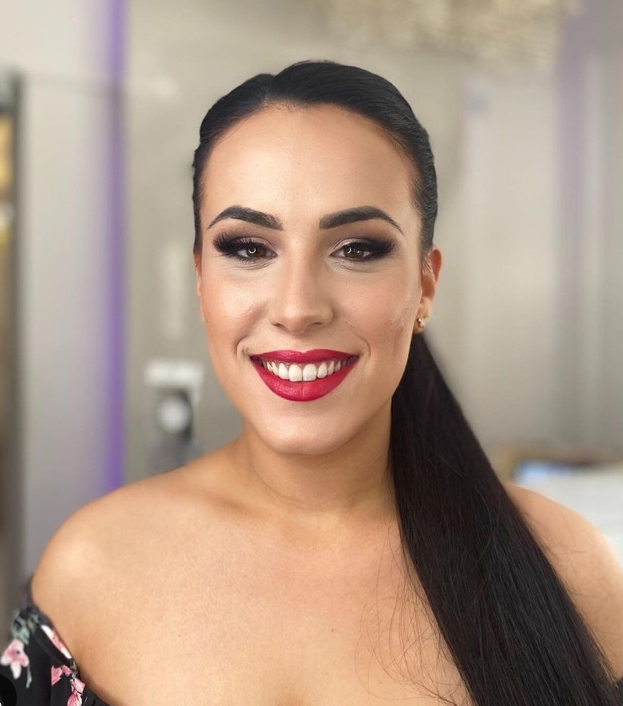Esthetique Privé #beograd Make-up / šminkanje Profesionalno šminkanje + veštačke trepavice - večernja šminka