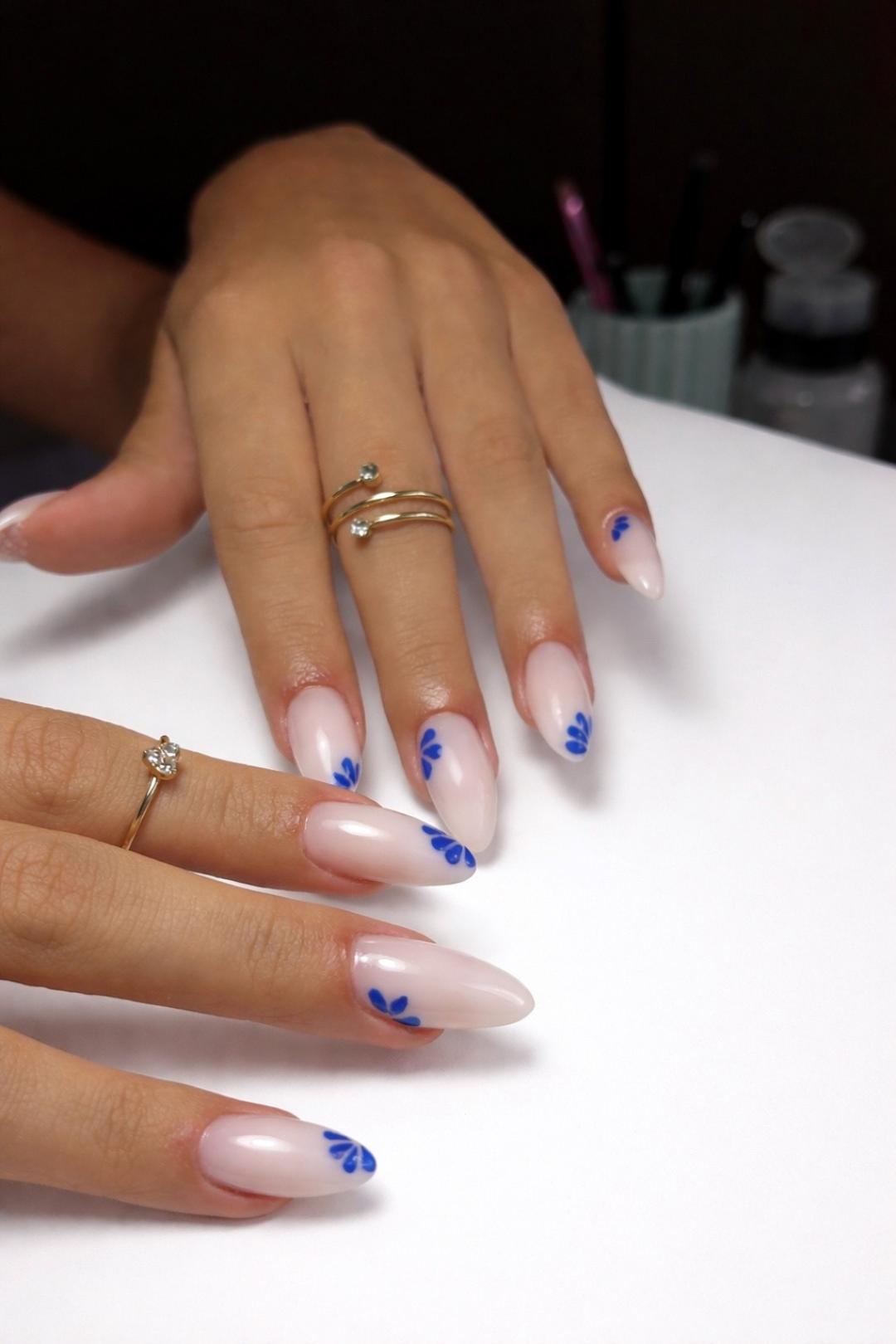 Korekcija izlivanja noktiju gelom / ojačavanje gelom - L dužina - Vanilla rain beauty - Banovo brdo, Beograd Korekcija noktiju Nokti Korekcija noktiju, Beograd, Banovo brdo