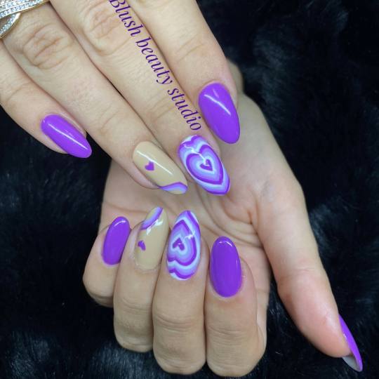 Blush Beauty Studio #beograd Izlivanje noktiju Izlivanje noktiju gelom + gel u boji - S dužina