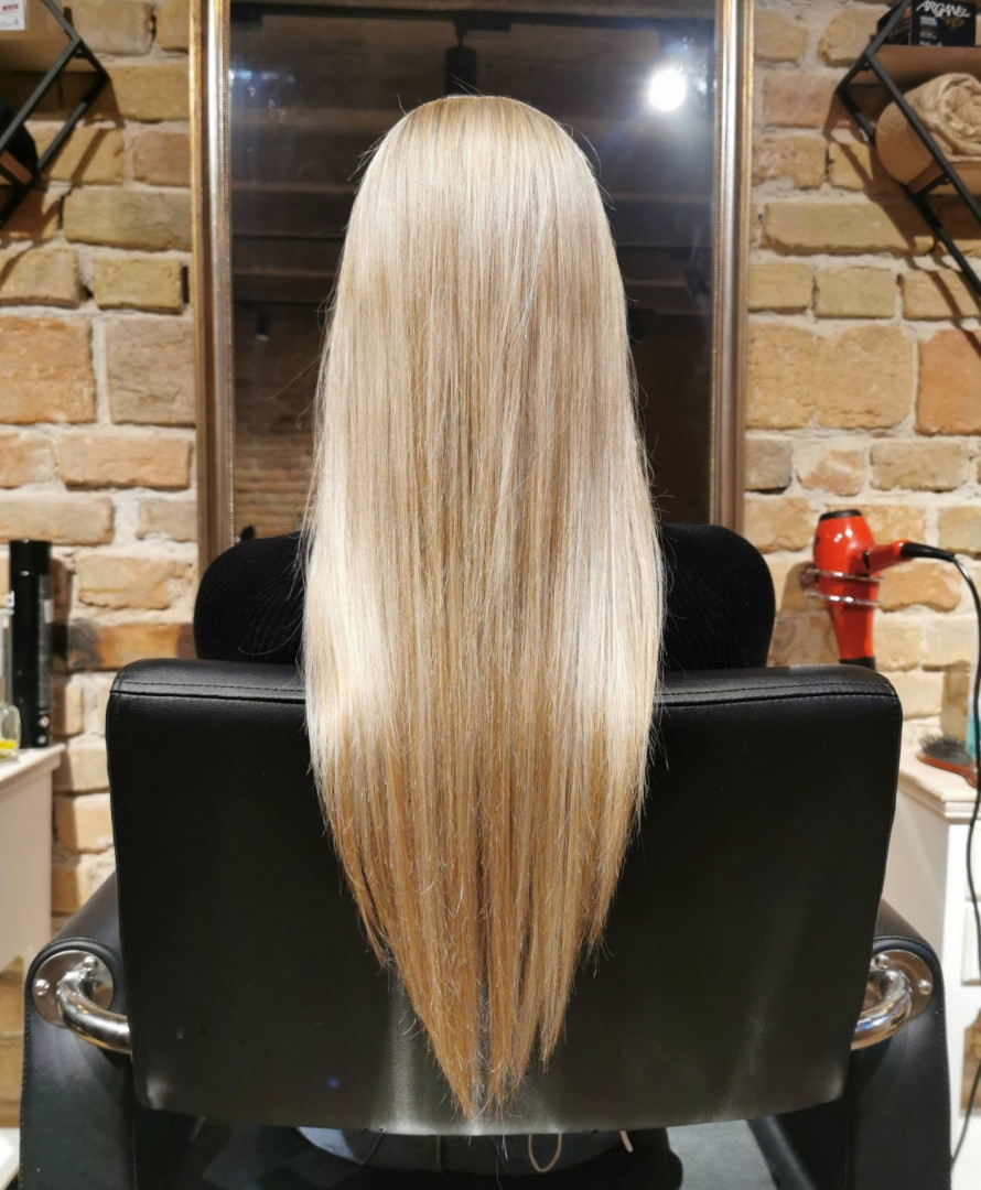 Balayage / Pramenovi + preliv + feniranje - duga kosa - TOP Master - Vanity Hair, Beograd Pramenovi Frizerski saloni Pramenovi, Beograd, Centar, Stari grad, Dorćol