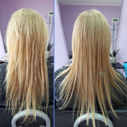 Jovana + #beograd Keratinski tretmani Ispravljanje kose keratinom - duga kosa