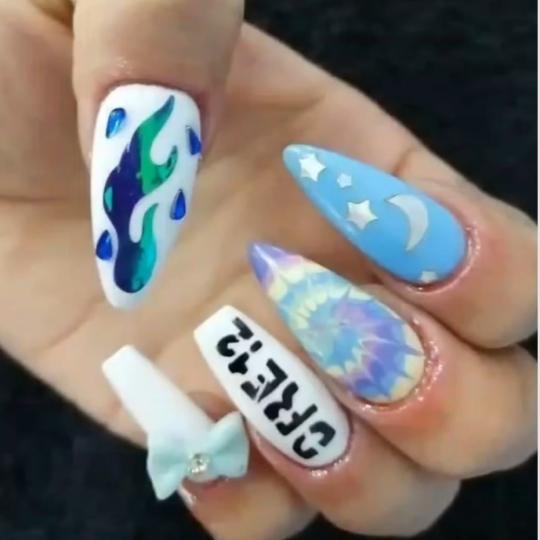 Dre12 #beograd Izlivanje noktiju Izlivanje noktiju gelom - L dužine