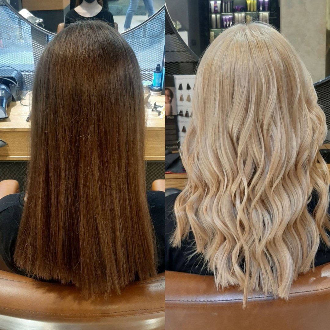 Hair Caffe Minjović #beograd Pramenovi Color Off