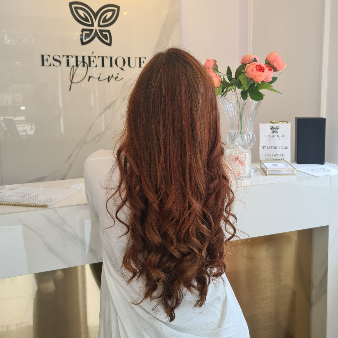 Esthetique Privé #beograd Uvijanje, lokne i talasi Hollywood talasi - duga kosa