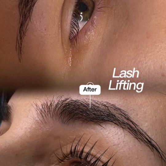 Golden beauty by Mimi #nis Trepavice Lash lift + Brow lift