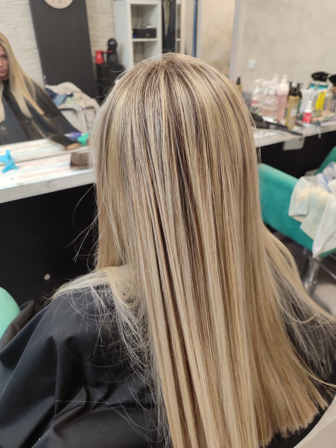 Lila Ly Beauty Studio #beograd Pramenovi Pramenovi na foliju - duga kosa