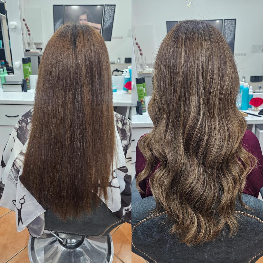 Balayage - ekstra duga kosa - Mia bella beauty, Novi Sad Ombre, sombre, balayage Frizerski saloni Ombre, sombre, balayage, Novi Sad, Sajmište, Detelinara, Banatić