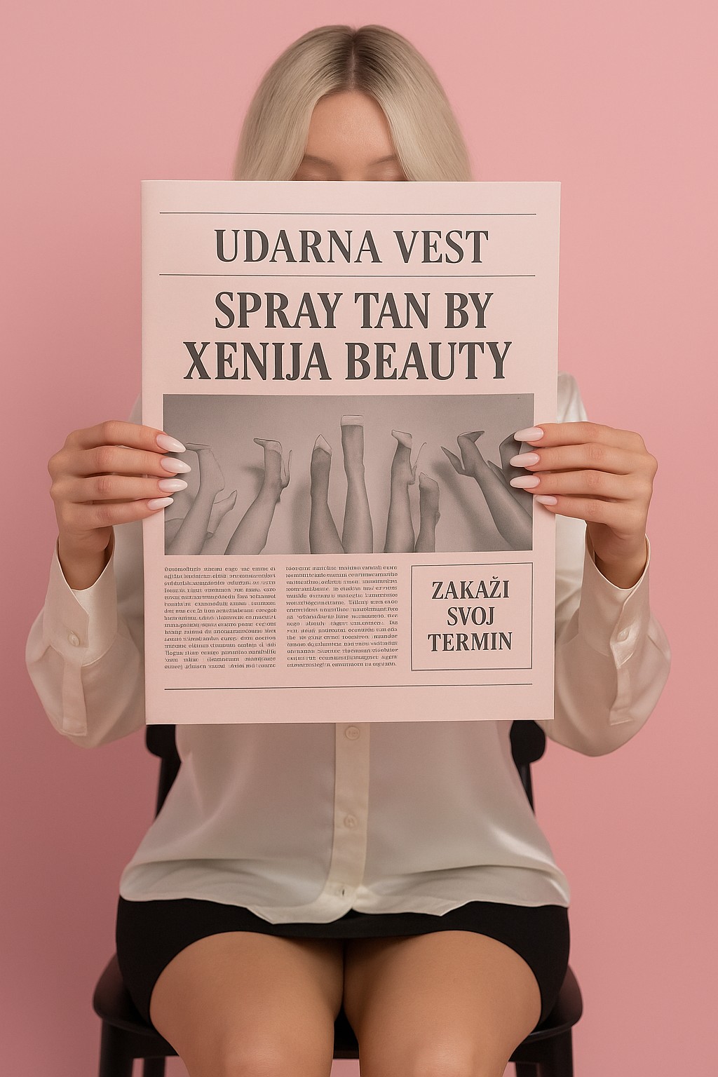 Xenija Beauty Room #beograd Air brush potamnjivanje kože Spray tan - celo telo