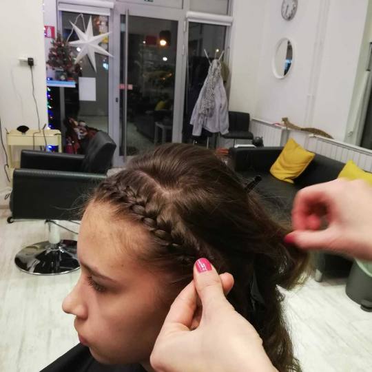Attitude hair salon #beograd Pletenice, kike, punđe