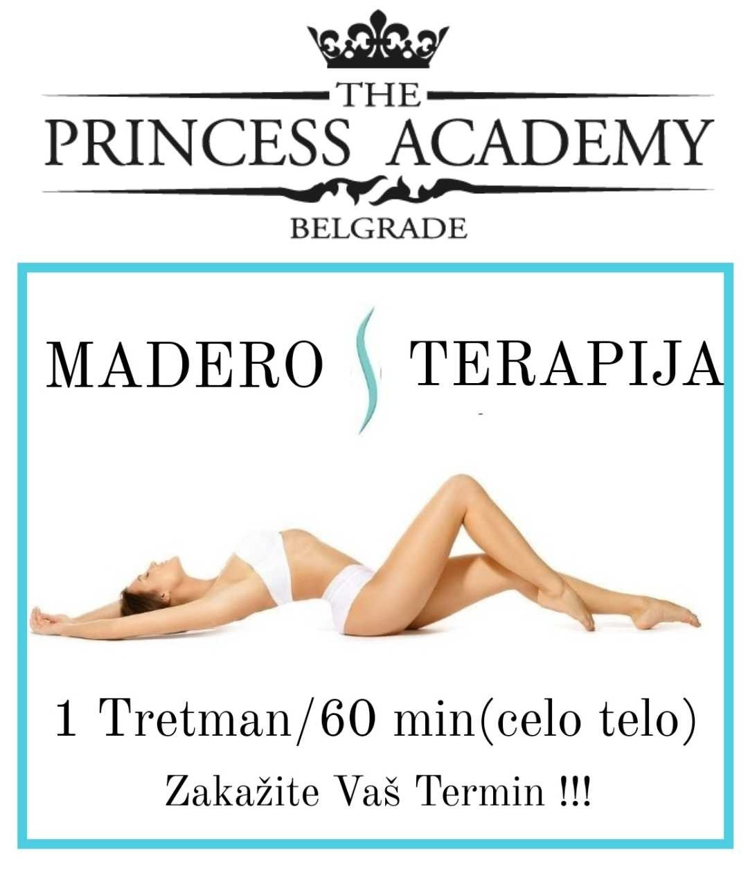 The Princess Academy #beograd Anticelulit Maderoterapija celog tela - paket od 10 tretmana