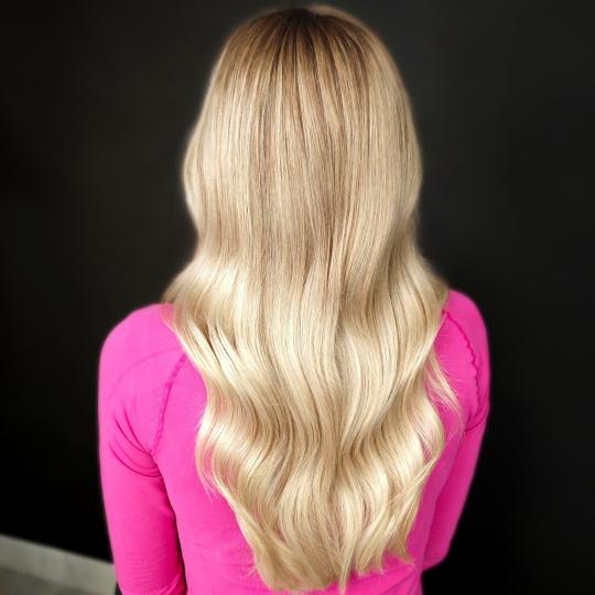 Kotenkova Studio & Education #beograd Pramenovi Blond tehnike cele dužine - duga kosa
