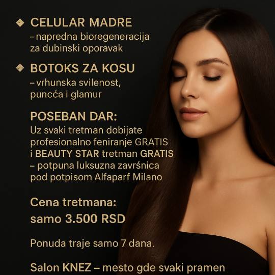 Knez Alfaparf Milano #beograd Nega i ojačavanje kose Celular madre tretman za negu kose ALFAPARF 