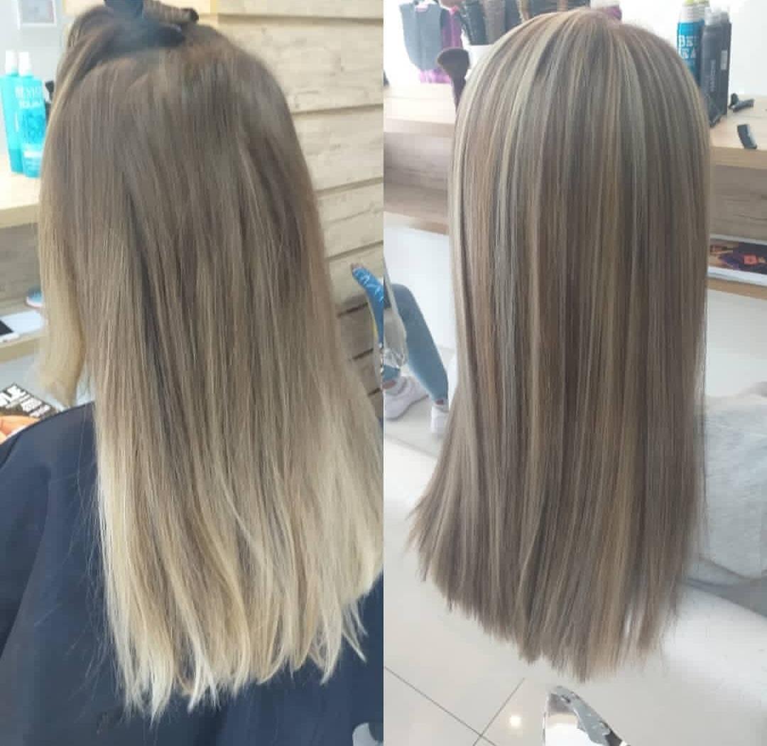 Kardashians Beauty Style #novisad Pramenovi Pramenovi + zaštita + preliv + feniranje - duga kosa