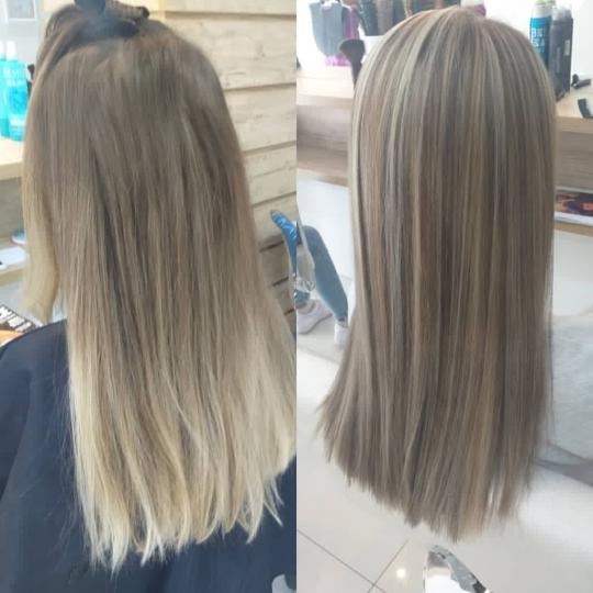 Kardashians Beauty Style #novisad Pramenovi Pramenovi + zaštita + preliv + feniranje - duga kosa Pr