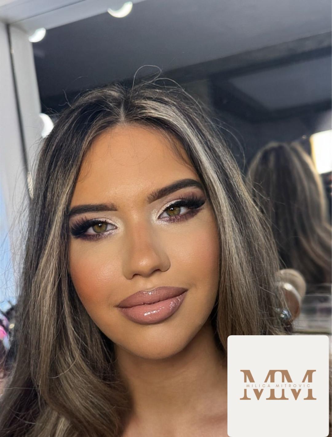 Profesionalna večernja / dnevna šminka - sa trepavicama - Beauty by Ivona Plus, Niš Make-up / šminkanje Lice Make-up / šminkanje, Niš, Medijana