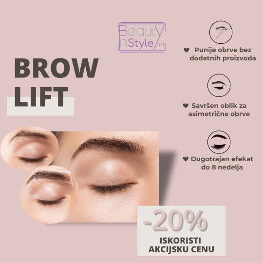 Beauty in Style DM #novisad Obrve Brow lift ✨ Transformiši svoje obrve uz Brow Lift! ✨

Da li