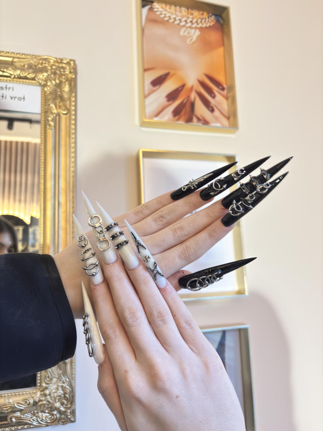 Korekcija gela - ekstremna dužina - Beautopia, Beograd Korekcija noktiju Nokti Korekcija noktiju, Beograd, Centar, Stari grad, Dorćol