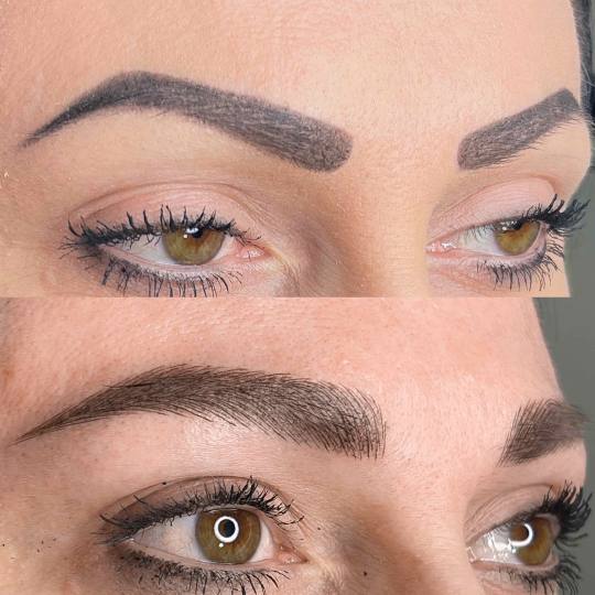 Esthetique Privé #beograd Trajna šminka Trajna šminka obrva - PHI BROWS MICROBLADING Korekcija tu