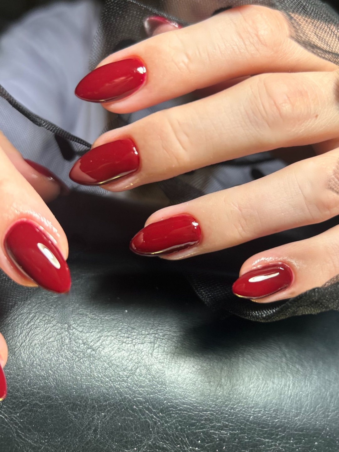 Esthetique Privé #beograd Izlivanje noktiju Korekcija izlivanja noktiju gelom - L dužina