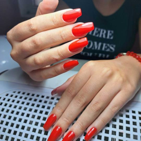 Studio Jovana #kragujevac Nadogradnja noktiju Nadogradnja noktiju tipsama - S / M dužina