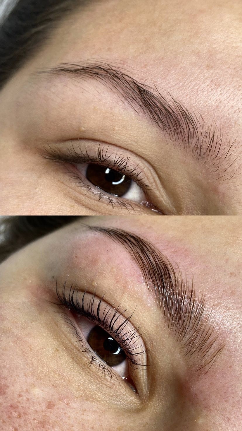 Nails & Beauty World #beograd Trepavice Lash lift + Brow lift