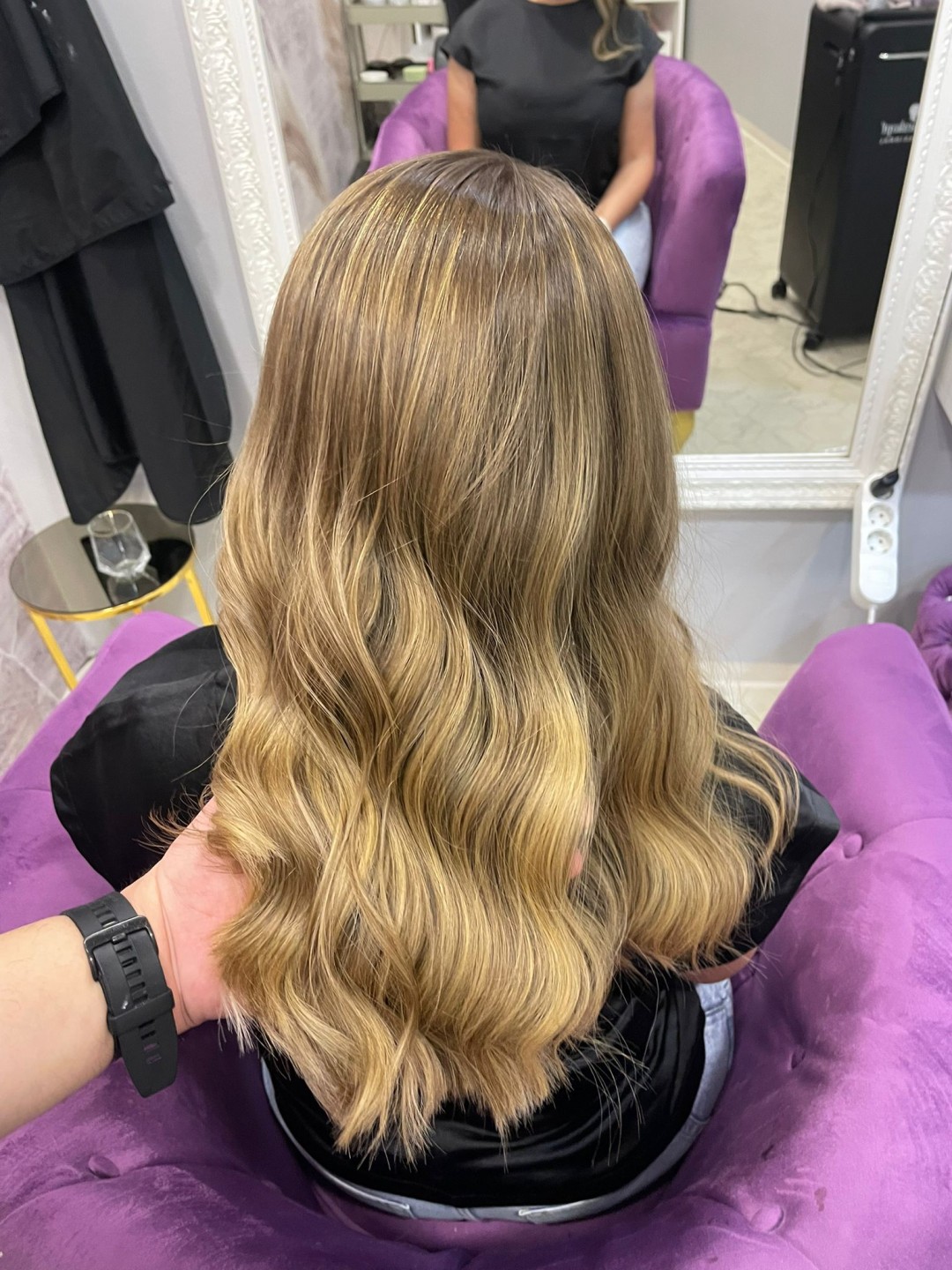 Angels #novisad Farbanje kose Američki balayage - kosa srednje dužine