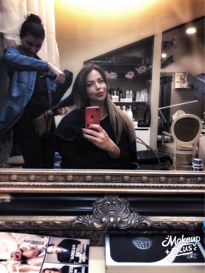 Bibi beauty centar #beograd Feniranje i stilizovanje Feniranje na ravno / lokne - duga kosa