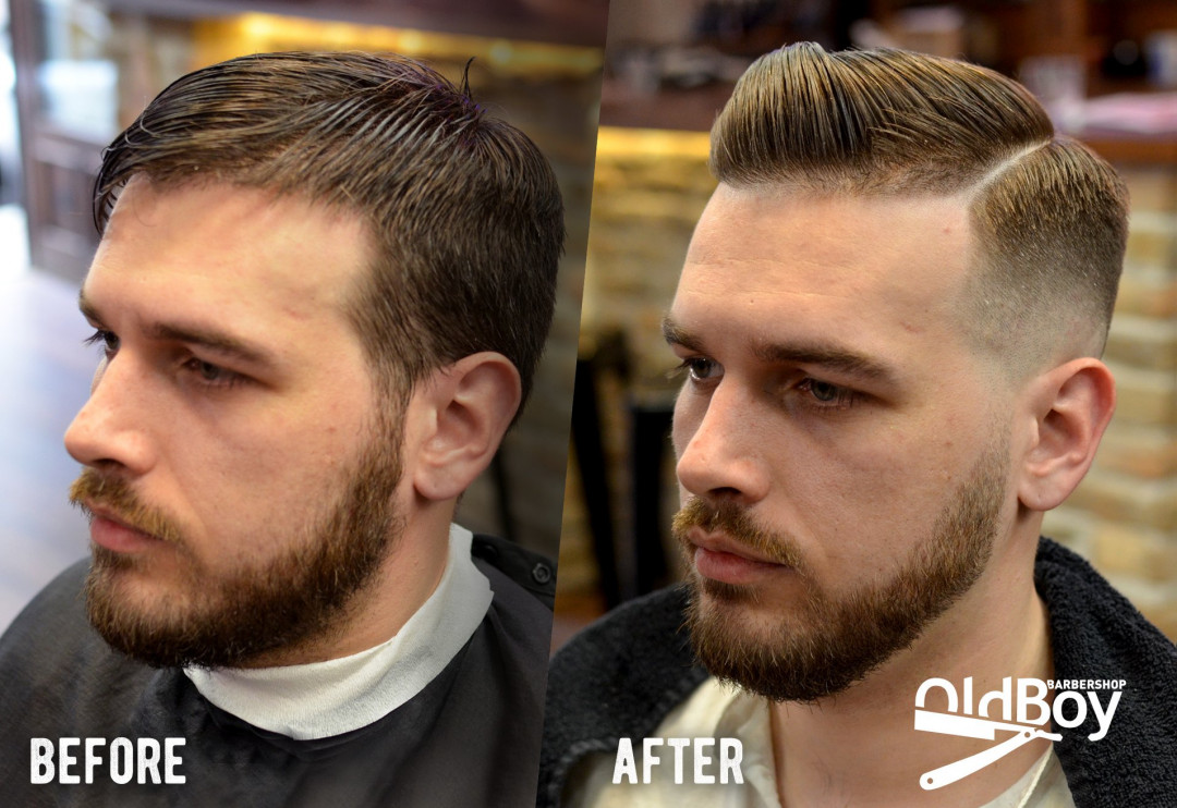 OldBoy Barbershop #beograd Muško šišanje Muško šišanje + korekcija brade