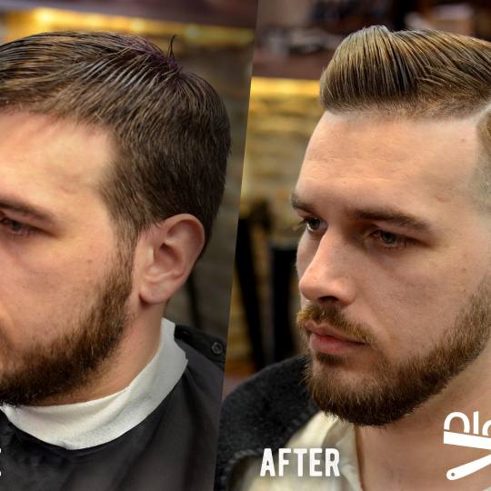 OldBoy Barbershop #beograd Muško šišanje Muško šišanje + korekcija brade