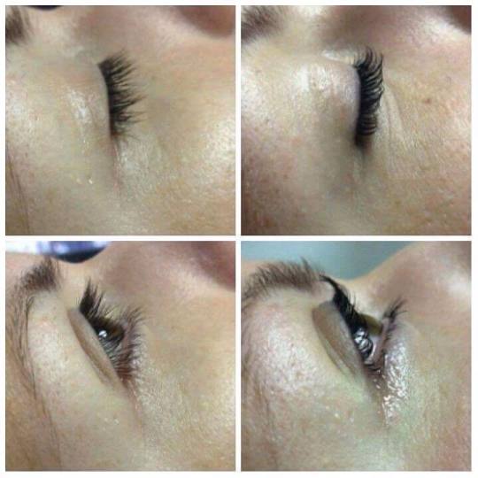 Look at me #beograd Trepavice Minival trepavica + farbanje trepavica pre i posle