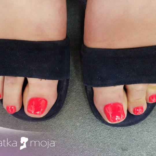 Slatka moja #beograd Gel lak Estetski pedikir + gel lak