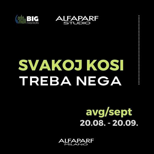 Alfaparf Studio #beograd Nega i ojačavanje kose Dubinsko pranje kose glinom + Cellula Madre tretman