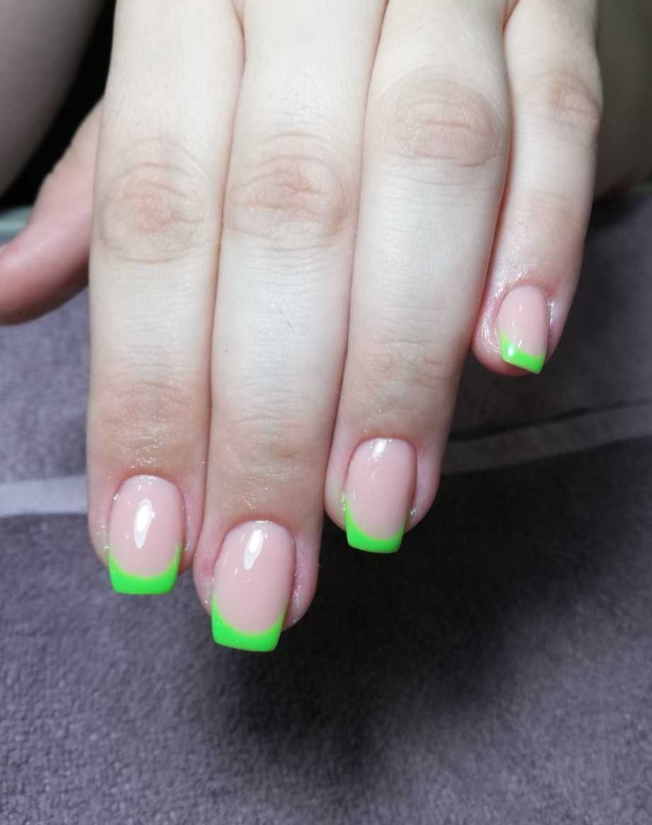 Beautyland #nis Ojačavanje noktiju Ojačavanje noktiju gelom + french