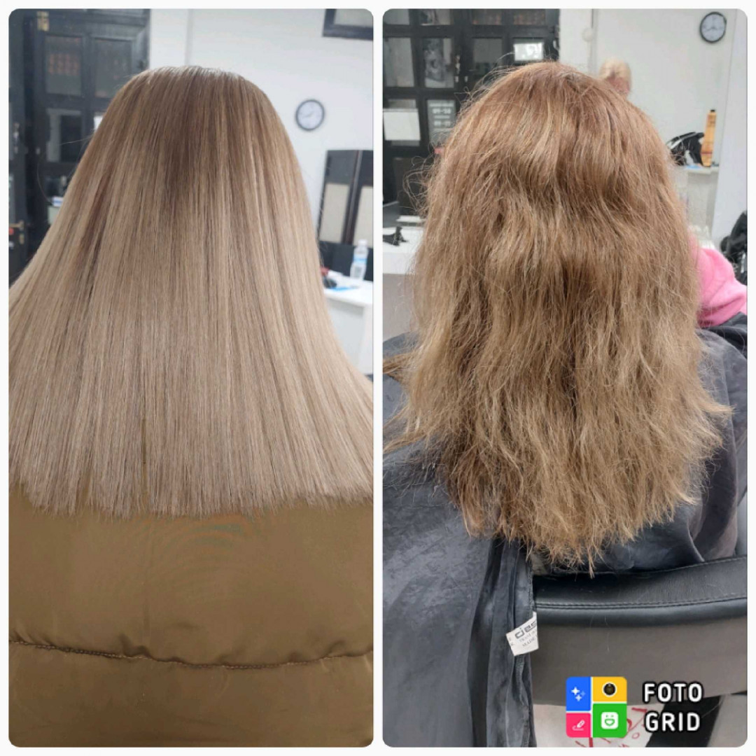 TeoS - Zemun #beograd Keratinski tretmani Keratinsko ispravljanje kose / keratinska nega bez ispravljanja - duga kosa