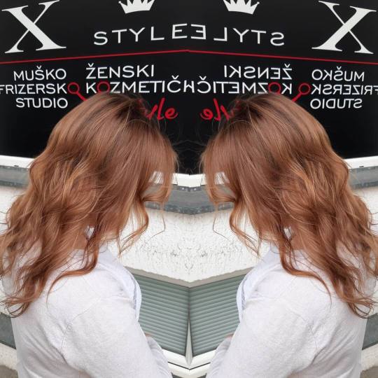 X Style #novisad Ombre, sombre, balayage Balayage + preliv - duga kosa