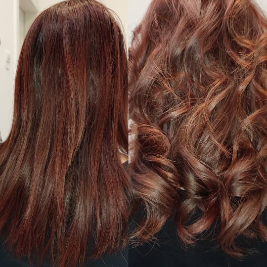 Infinity Hair #novisad Feniranje i stilizovanje Talasi na peglu bez pranja - duga kosa