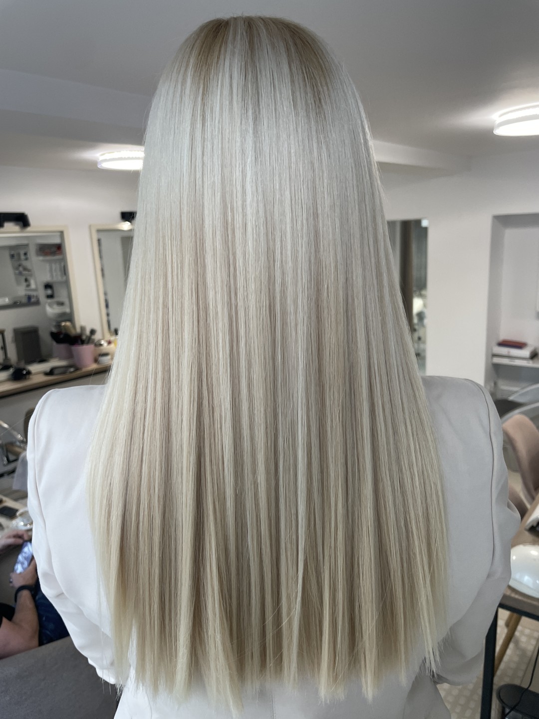 Kalina Beauty #beograd Pramenovi Pramenovi na foliju + preliv + feniranje - duga kosa